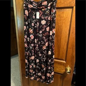 Maurice printed maxi skirt brand new never worn